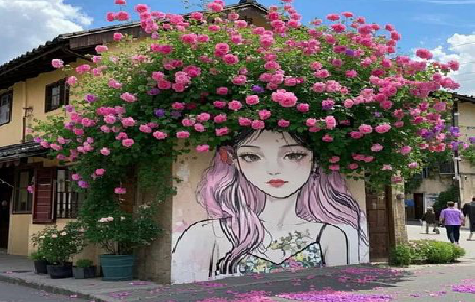 滨海怎么设计网红打卡墙绘