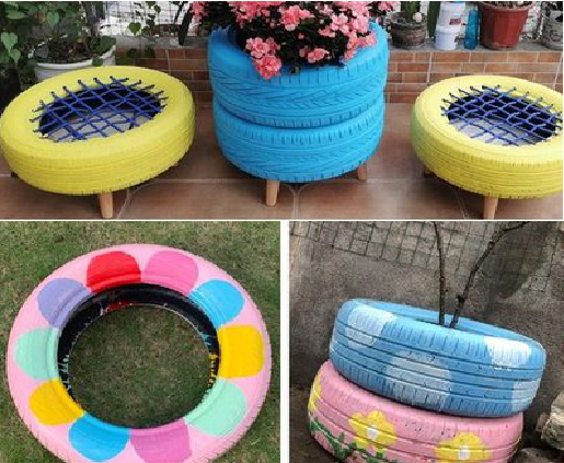 滨海墙体彩绘-变废为宝