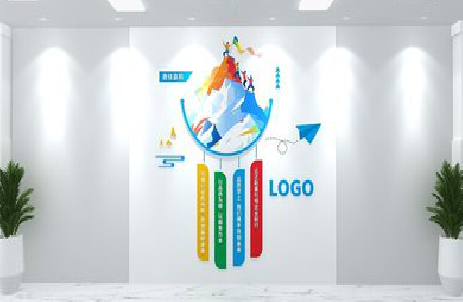 滨海公司企业形象墙的工艺材料有哪些？